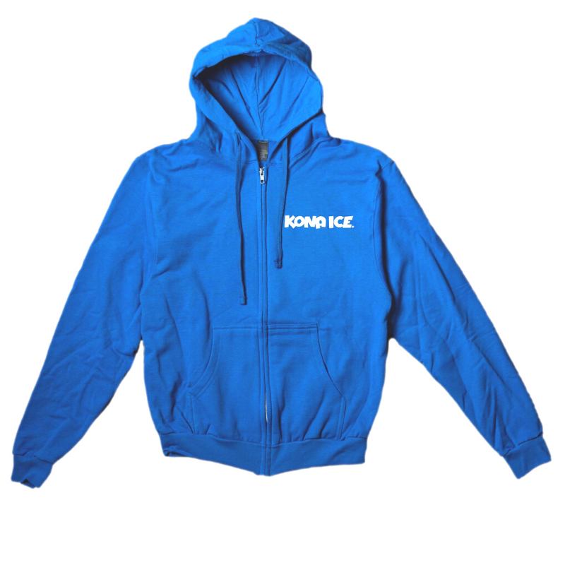 Ice top blue hoodie