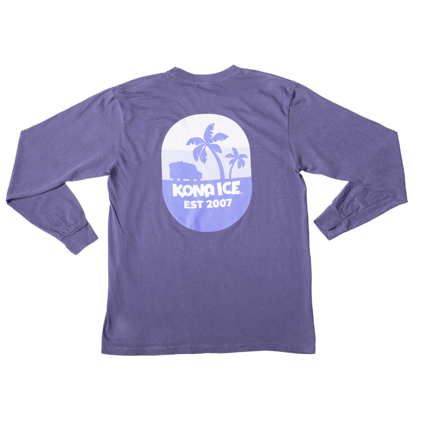Purple Sunset Tee The Kona Ice Shop purple-sunset-tee-the-kona-ice-shop
