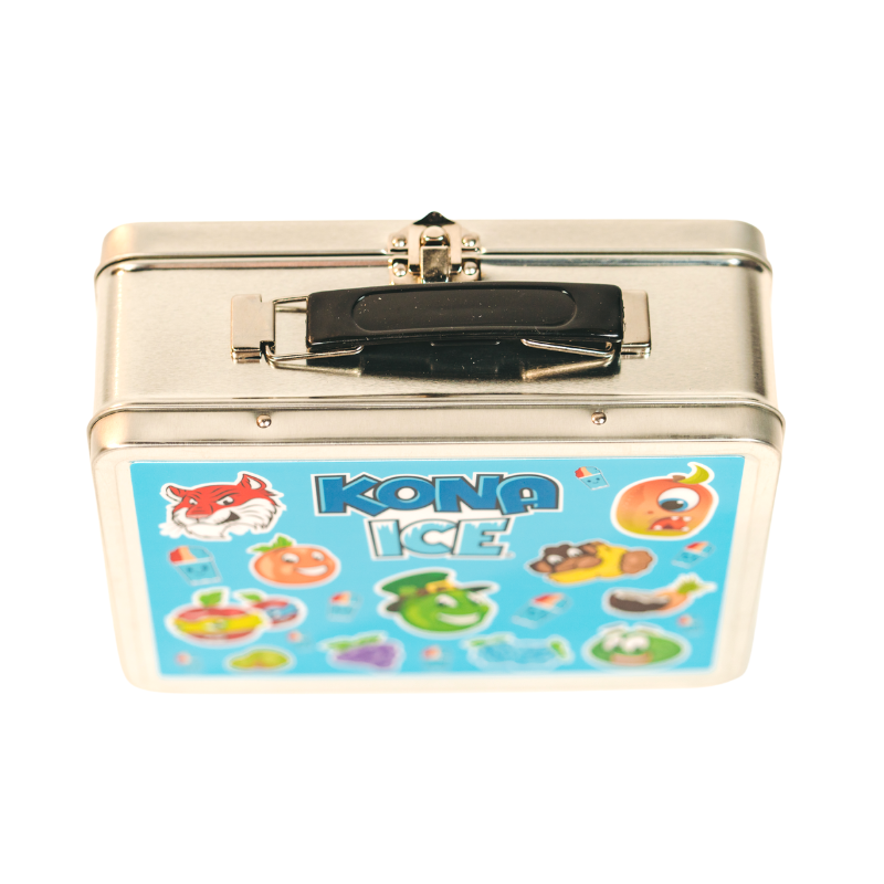 Kona Ice Retro Tin Lunch Box The Kona Ice Shop