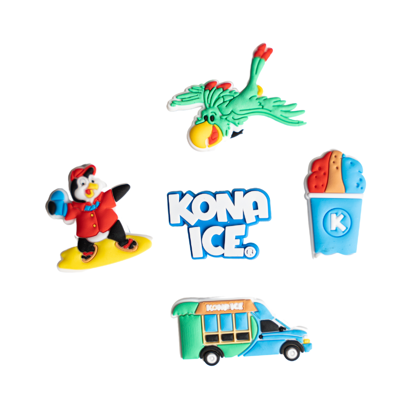 Kona Ice Shoe Charms (5/pk)